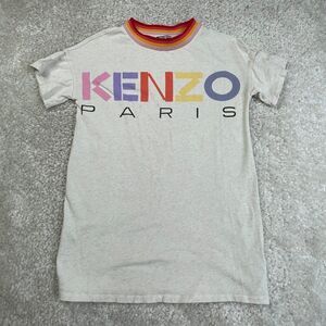 KENZO Paris Kids Girls Logo T-Shirt Size 10